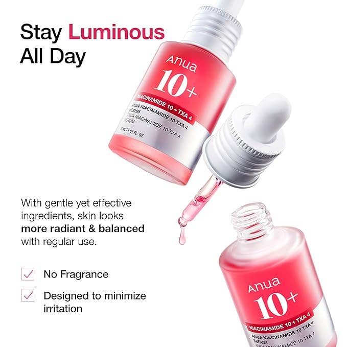 ANUA 10% Niacinamide+ 4% Tranexamic Acid Serum