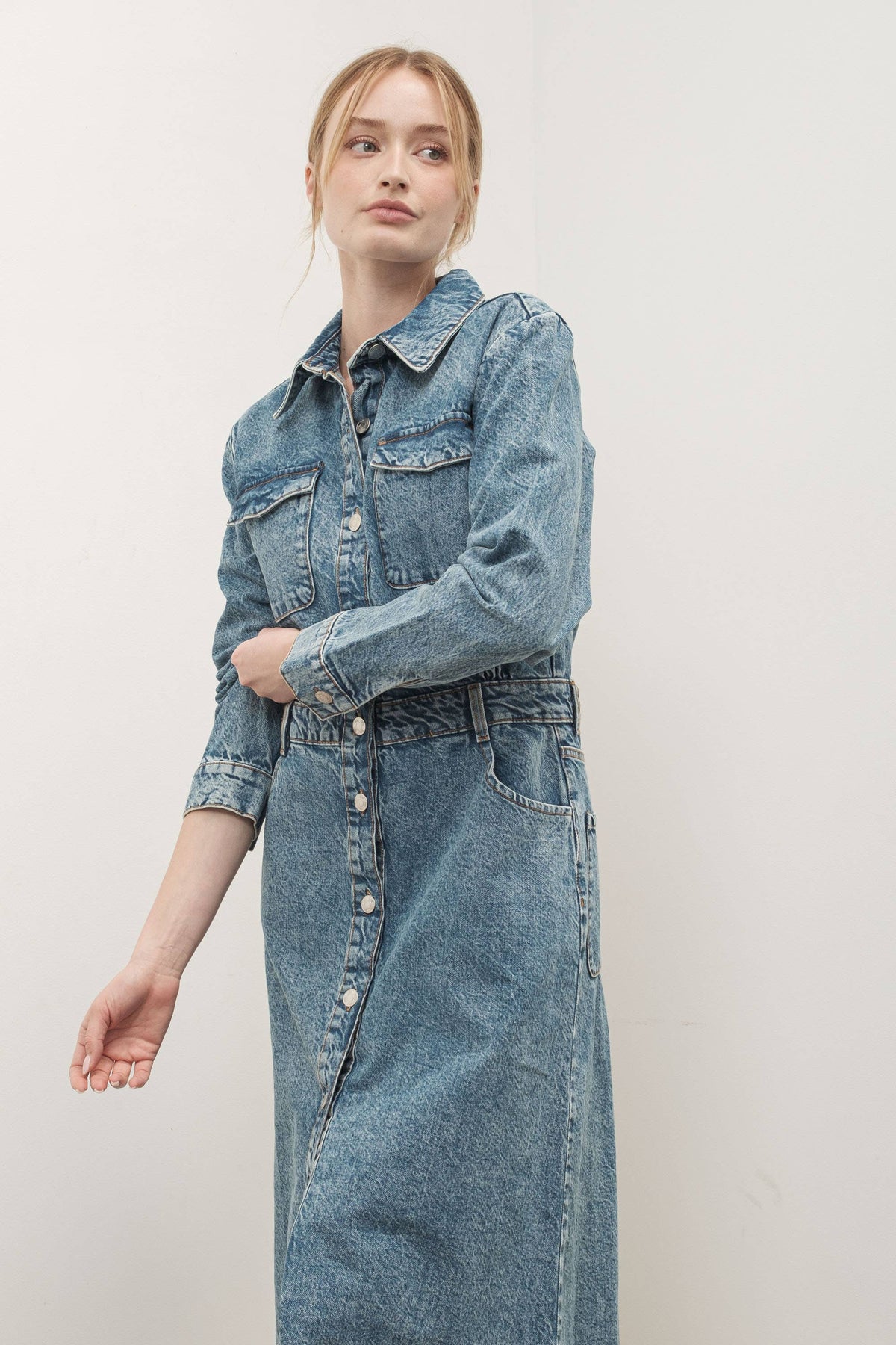 The Kara Denim dress