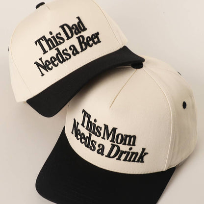 This Mom Needs A Drink Trucker Hat