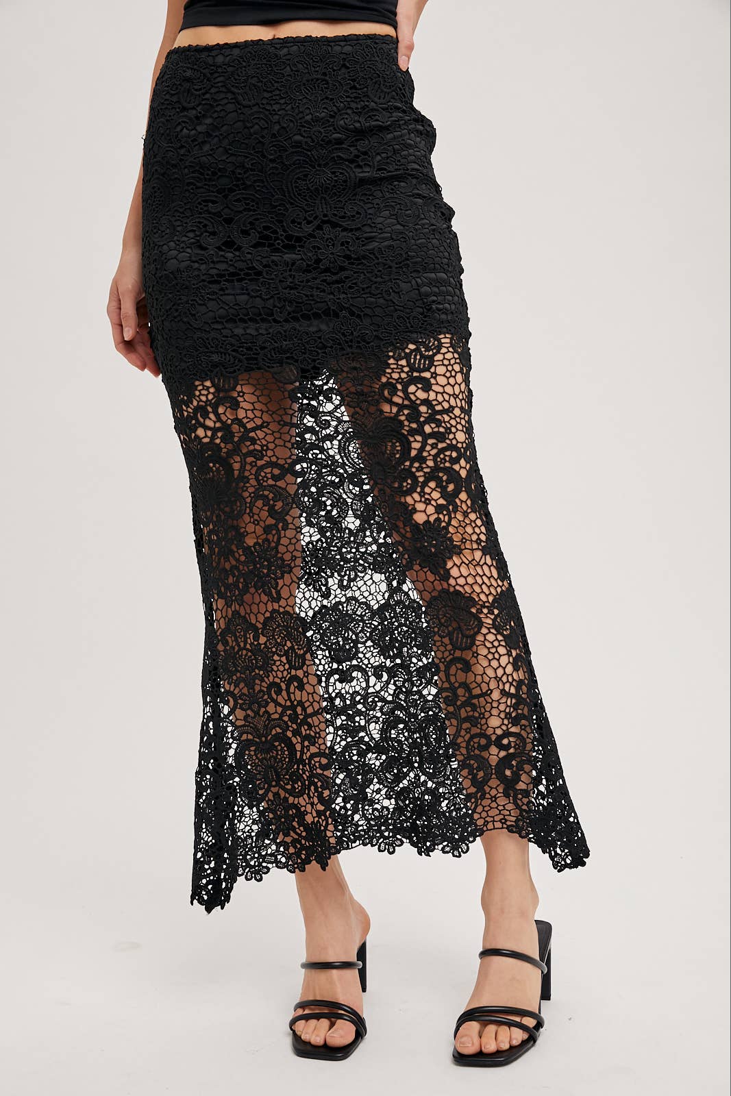 Lace Maxi Skirt