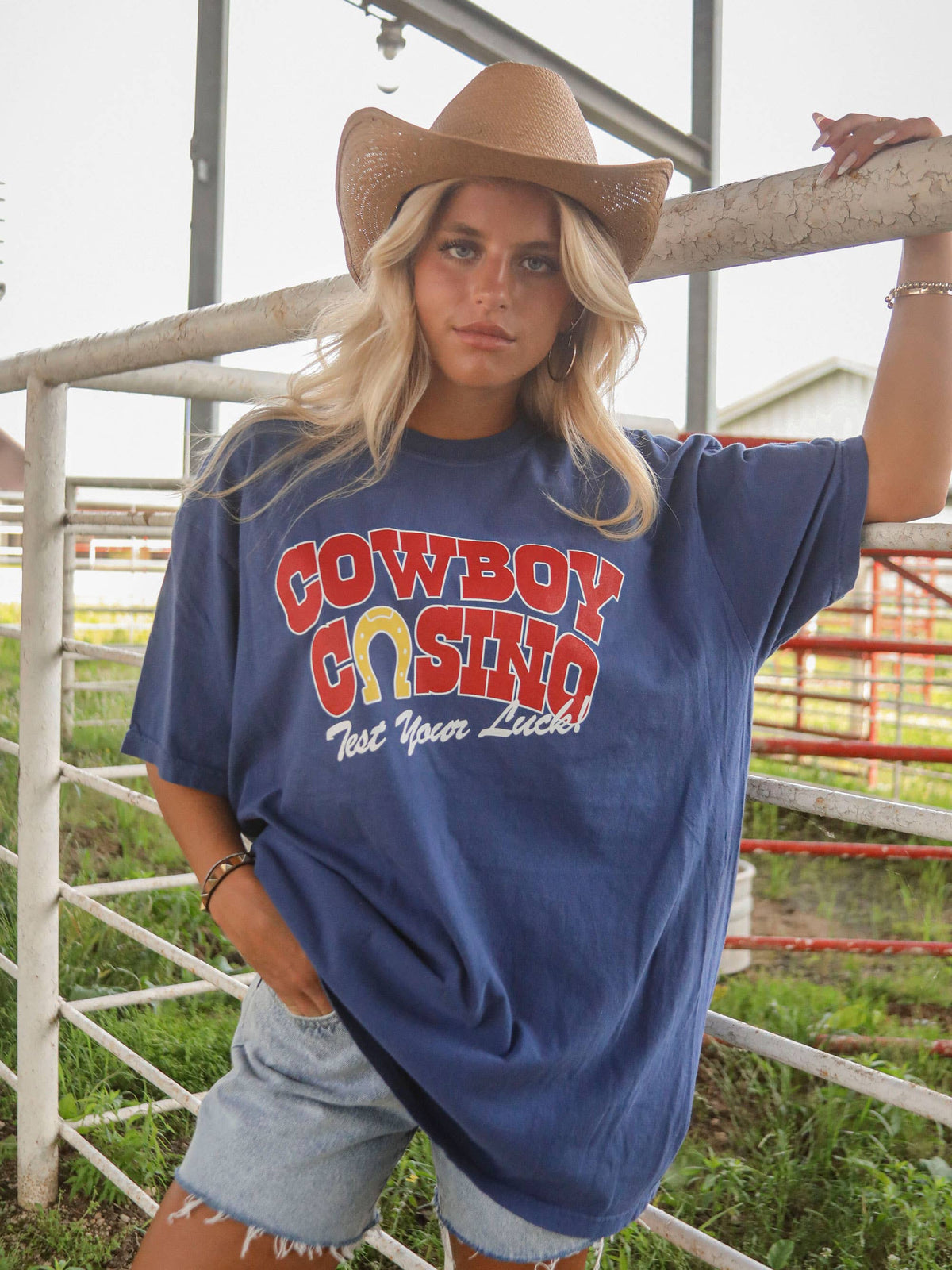 COWBOY CASINO TEE (FRONT + BACK)