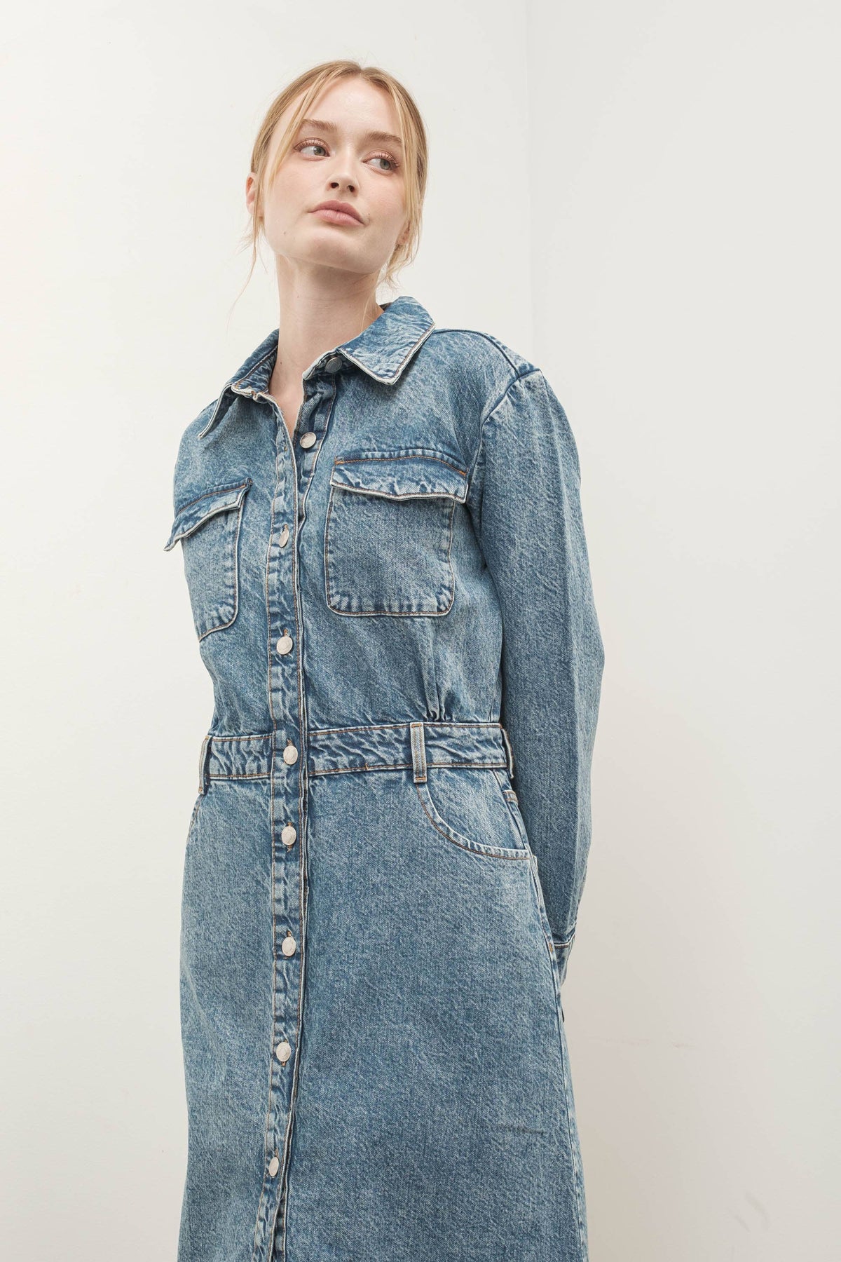 The Kara Denim dress