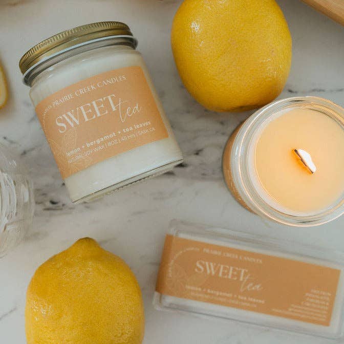 SWEET TEA | NON TOXIC SOY WAX CANDLE | SUMMER COLLECTION