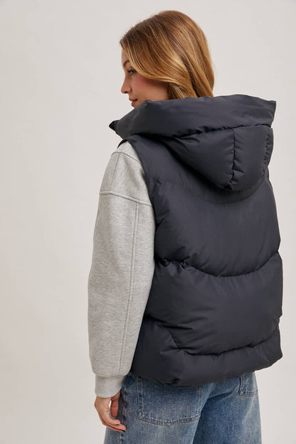 Hooded Puffer Vest