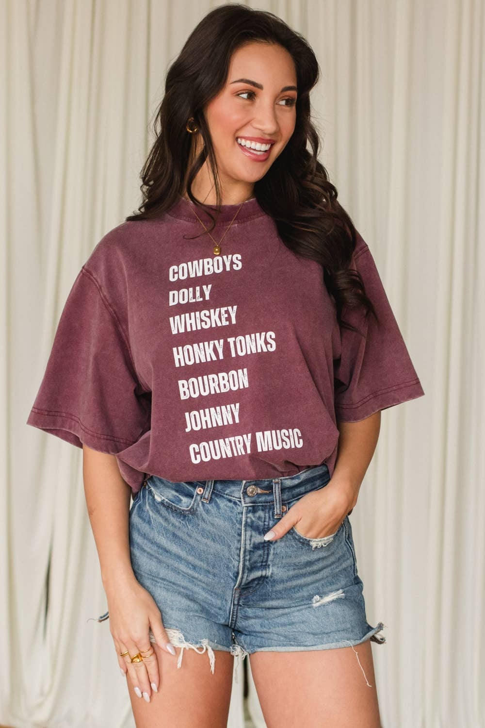 Wine Western List Tee