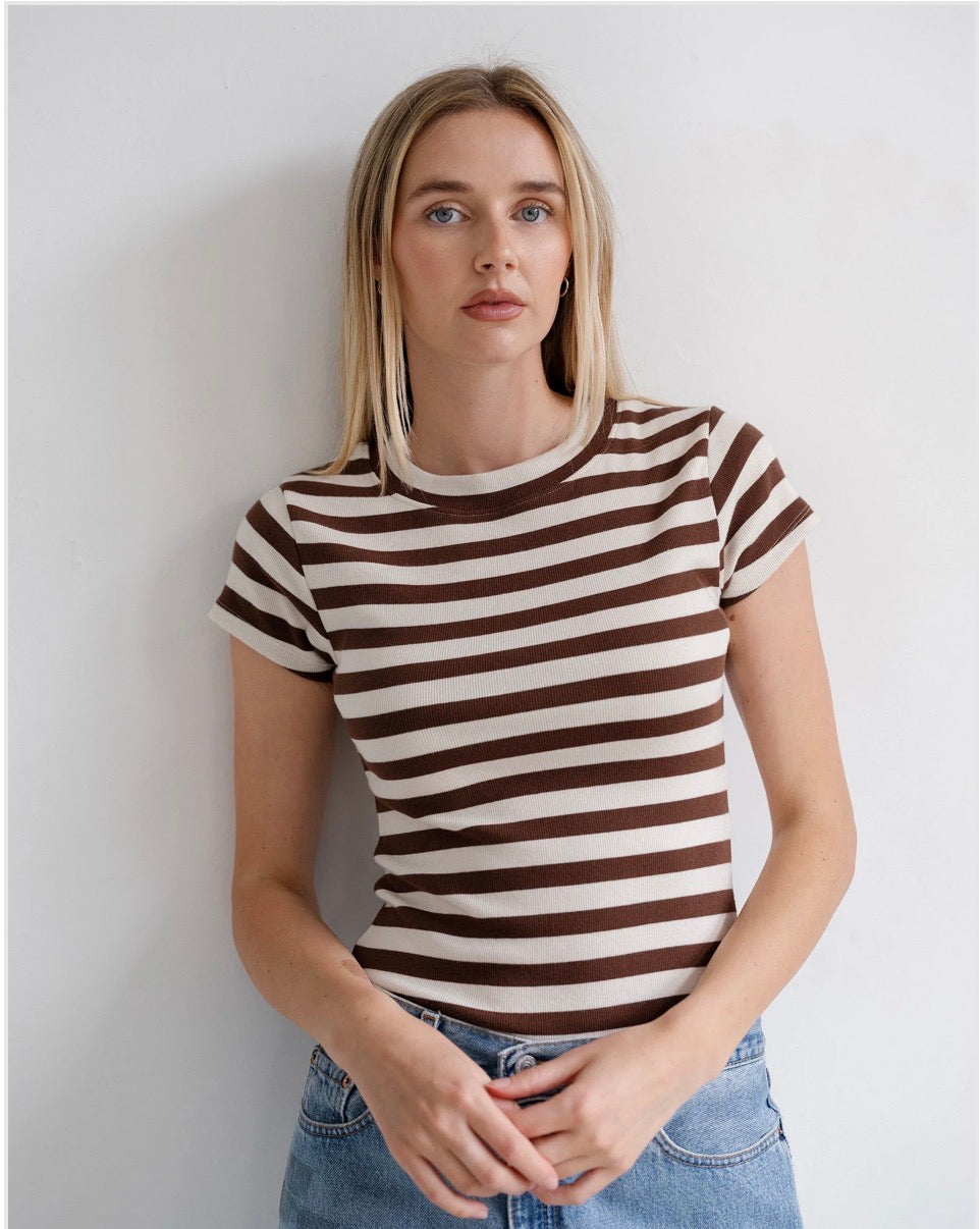 Ribbed Tee