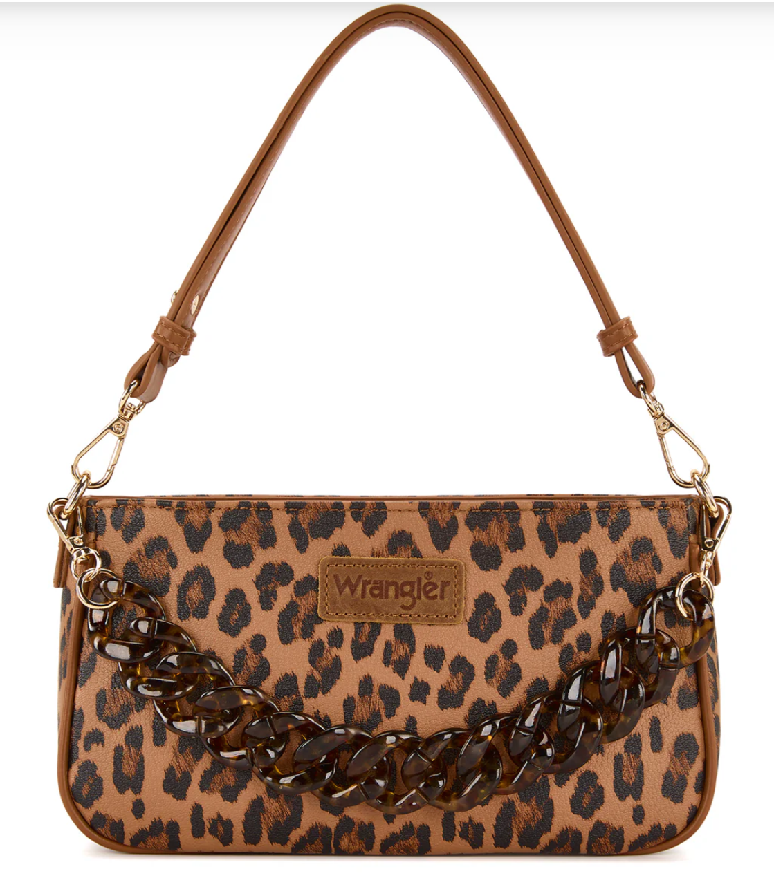 Wrangler Leopard Shoulder Bag