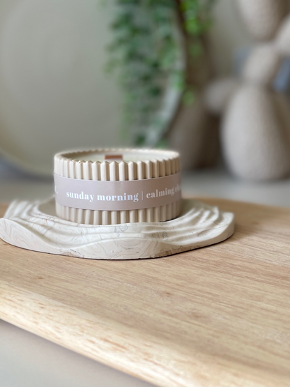 Luxury Chamomile Scented Soy Wax Candle