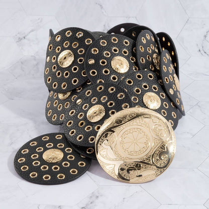 Grommet Disc Chain Belt