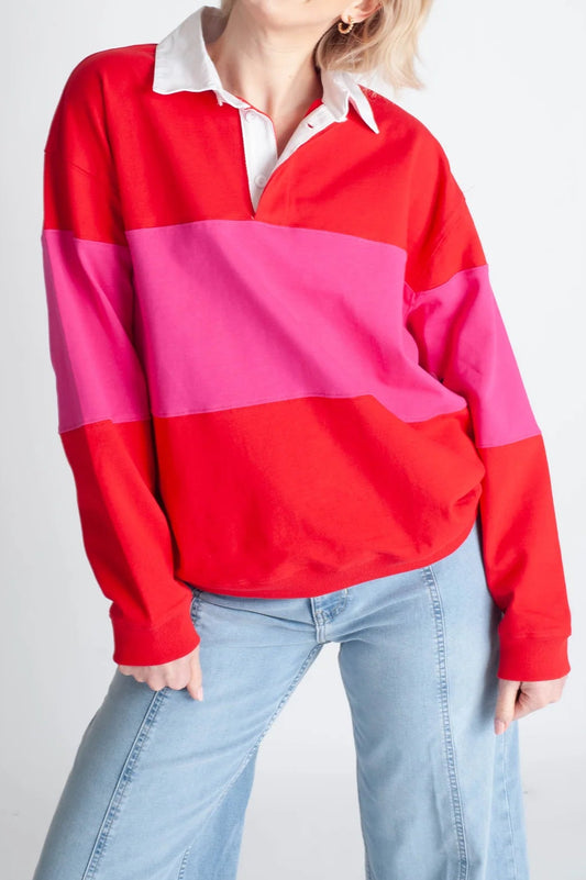 Esther Rugby Style Pullover