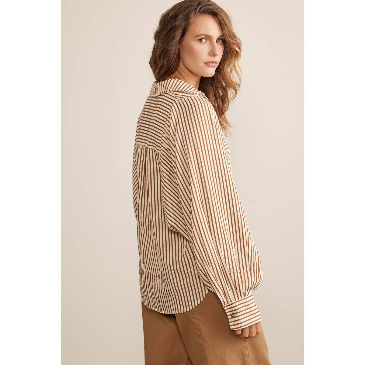 Savannah Stripped button down