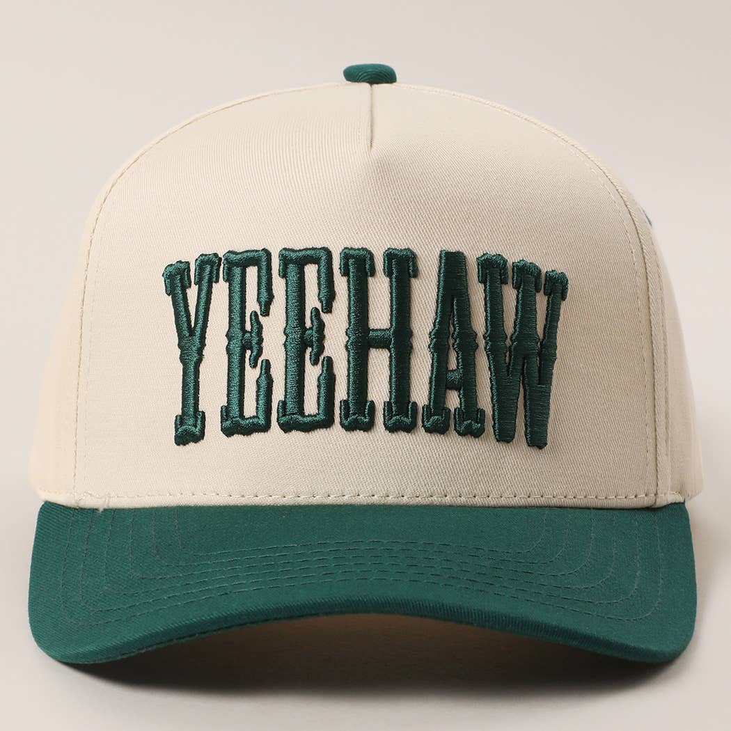 YEEHAW Two-Tone Trucker Hat