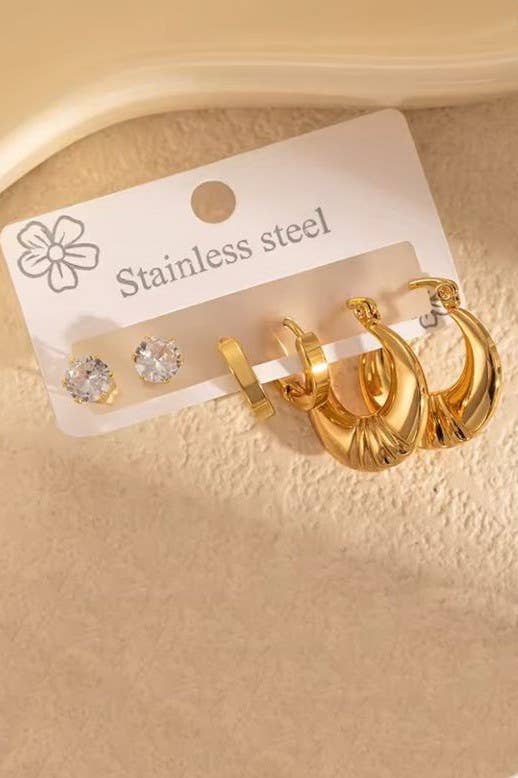 Hoop Earring Trio
