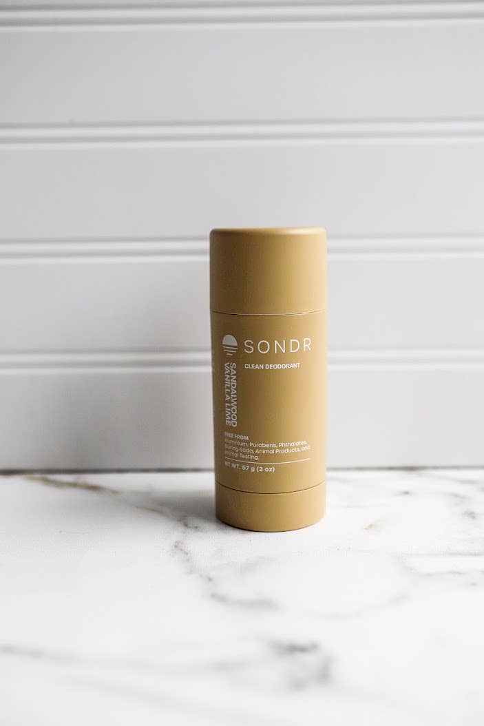 Sandalwood Vanilla Lime Clean Deodorant