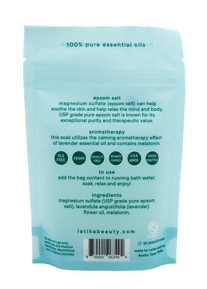 Melatonin Bath Salt for Sleep Assist