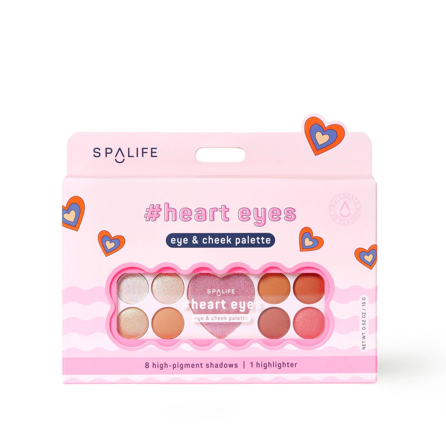 Heart Eyes, Eye & Cheek Palette | 9 Shades