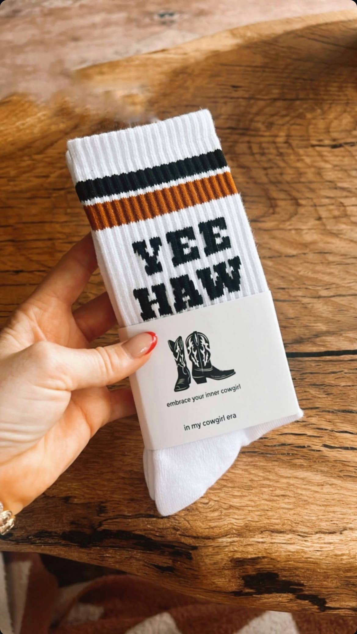 Yee Haw | Crew Sock