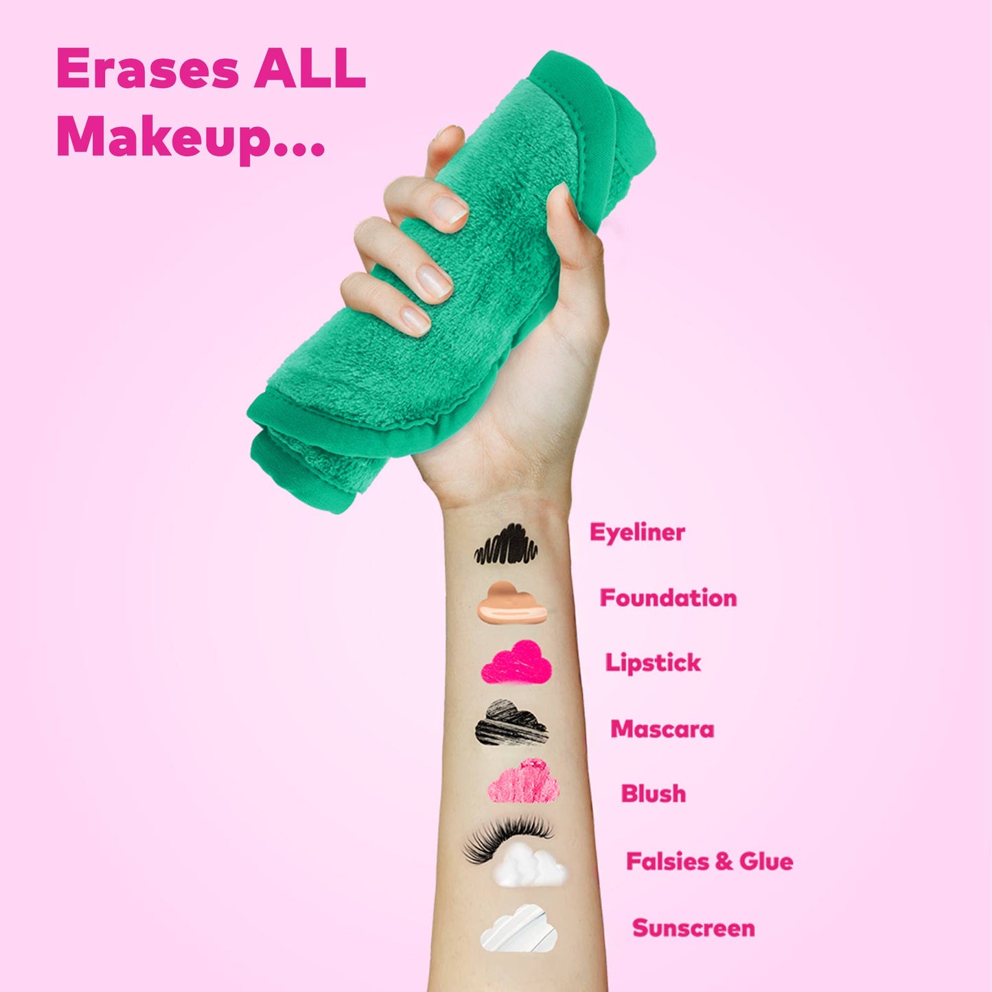 Green PRO MakeUp Eraser