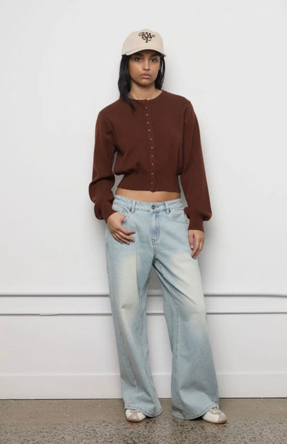 Pullover Two-way Cardigan