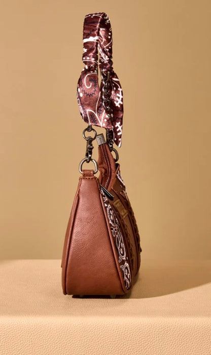 Wrangler Braided Paisley Bandana Bag