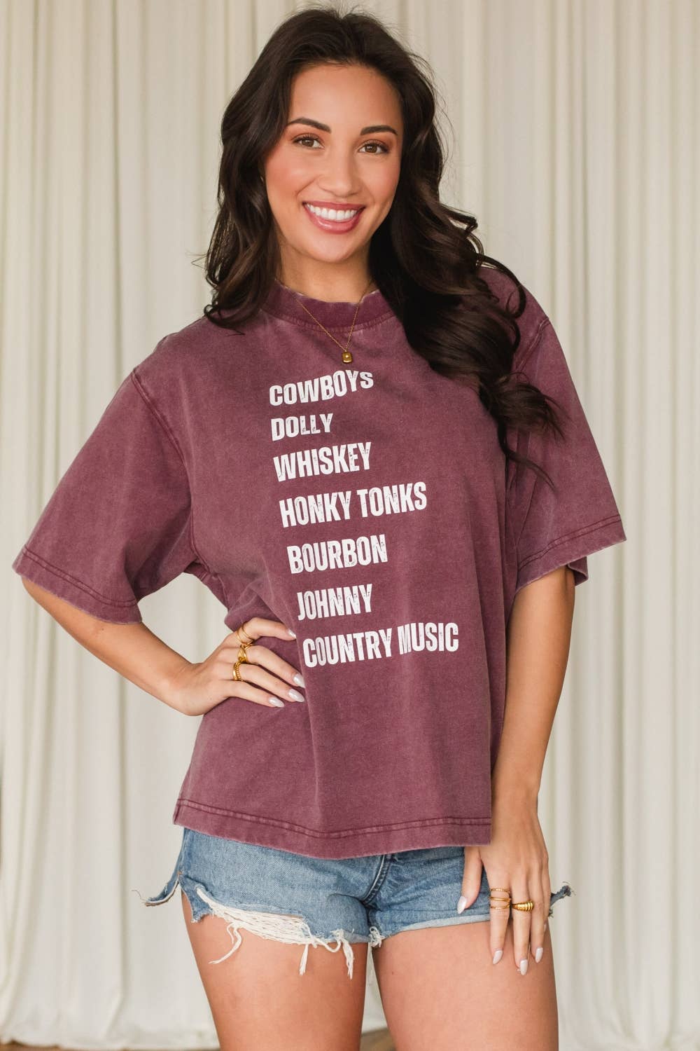 Wine Western List Tee