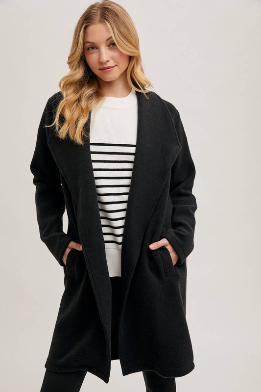 Open Front Knit Jacket