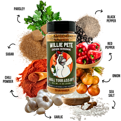 Willie Pete Chicken Seasoning