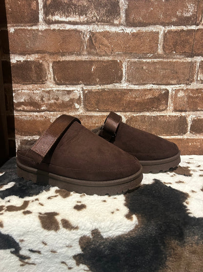 Suede Comfort Clogs