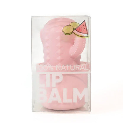 Pink Cucumber Melon Cactus Lip Balm