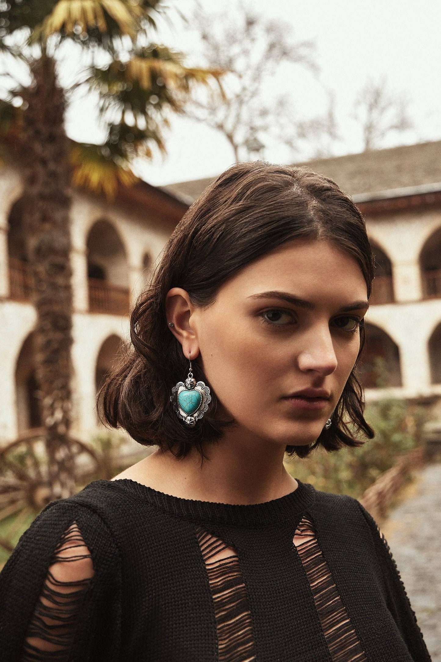 Cross My Heart Earrings