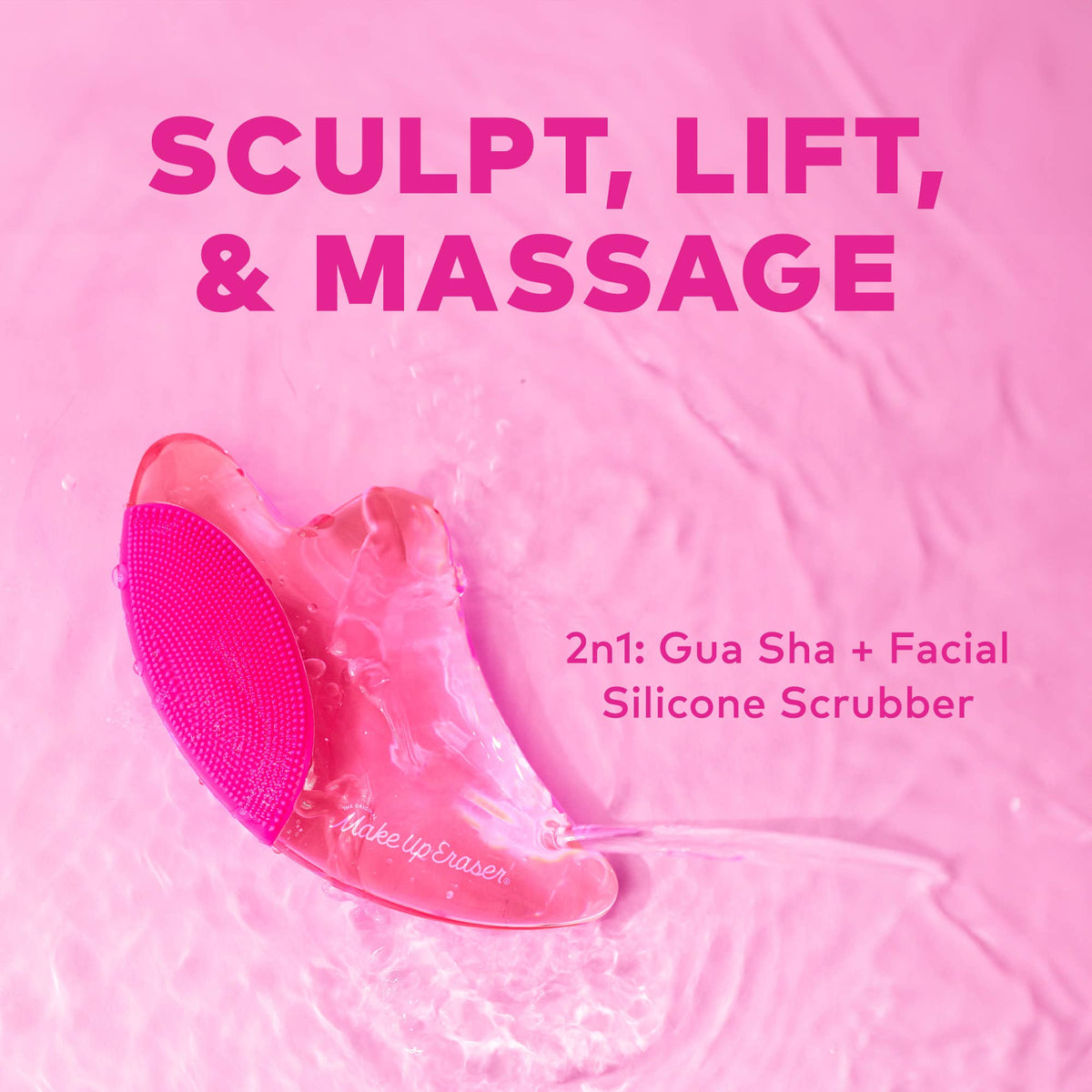 2-in-1 Gua Sha & Facial Scrubber