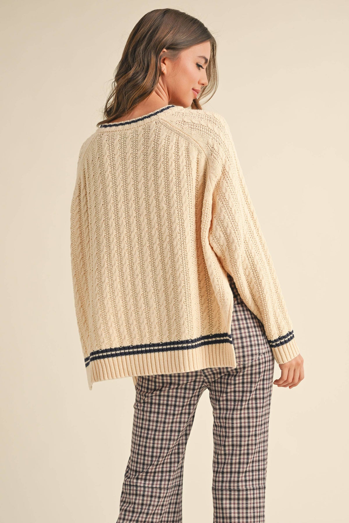 Camille Cable Knit Sweater