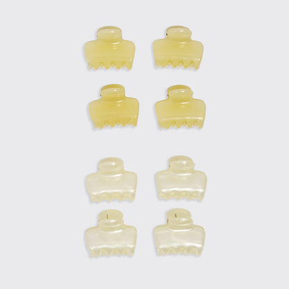 Mini Jelly Cloud Clips 8pc Set