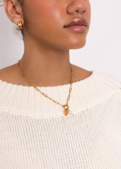 Bow Interchangeable Charm Necklace