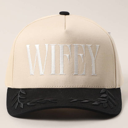 Wifey Two Toned Trucker Hat