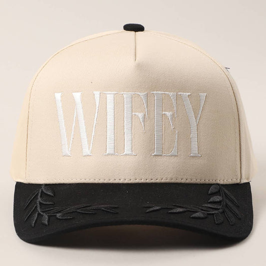 Wifey Two Toned Trucker Hat