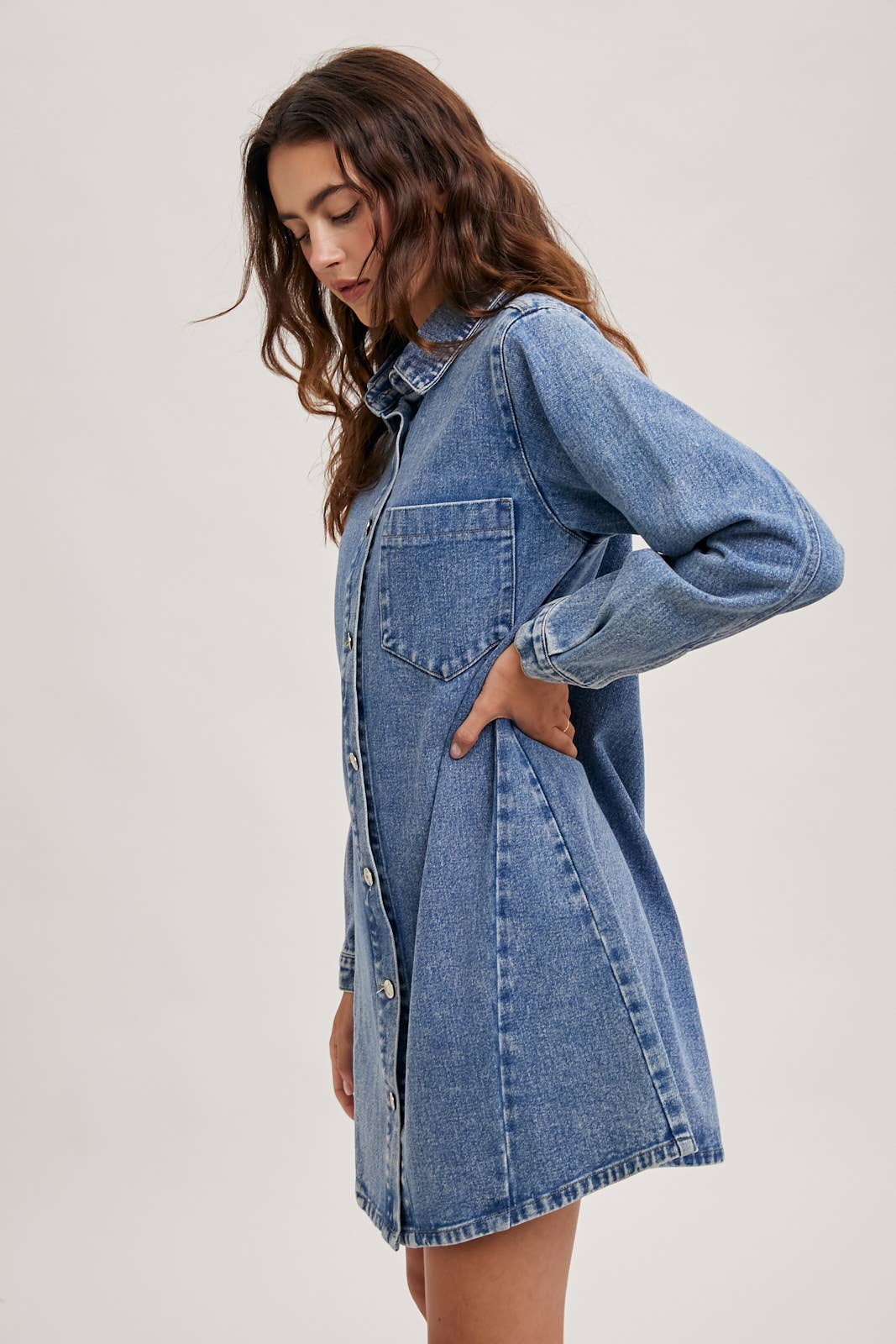 Denim Shirt Dress