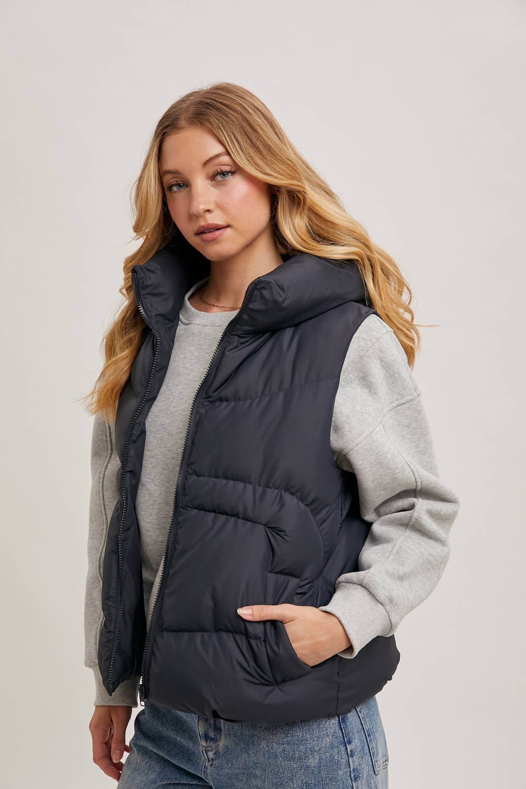 Hooded Puffer Vest