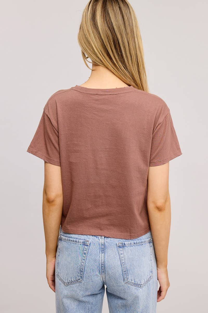 Seamless Cotton Crop Tee