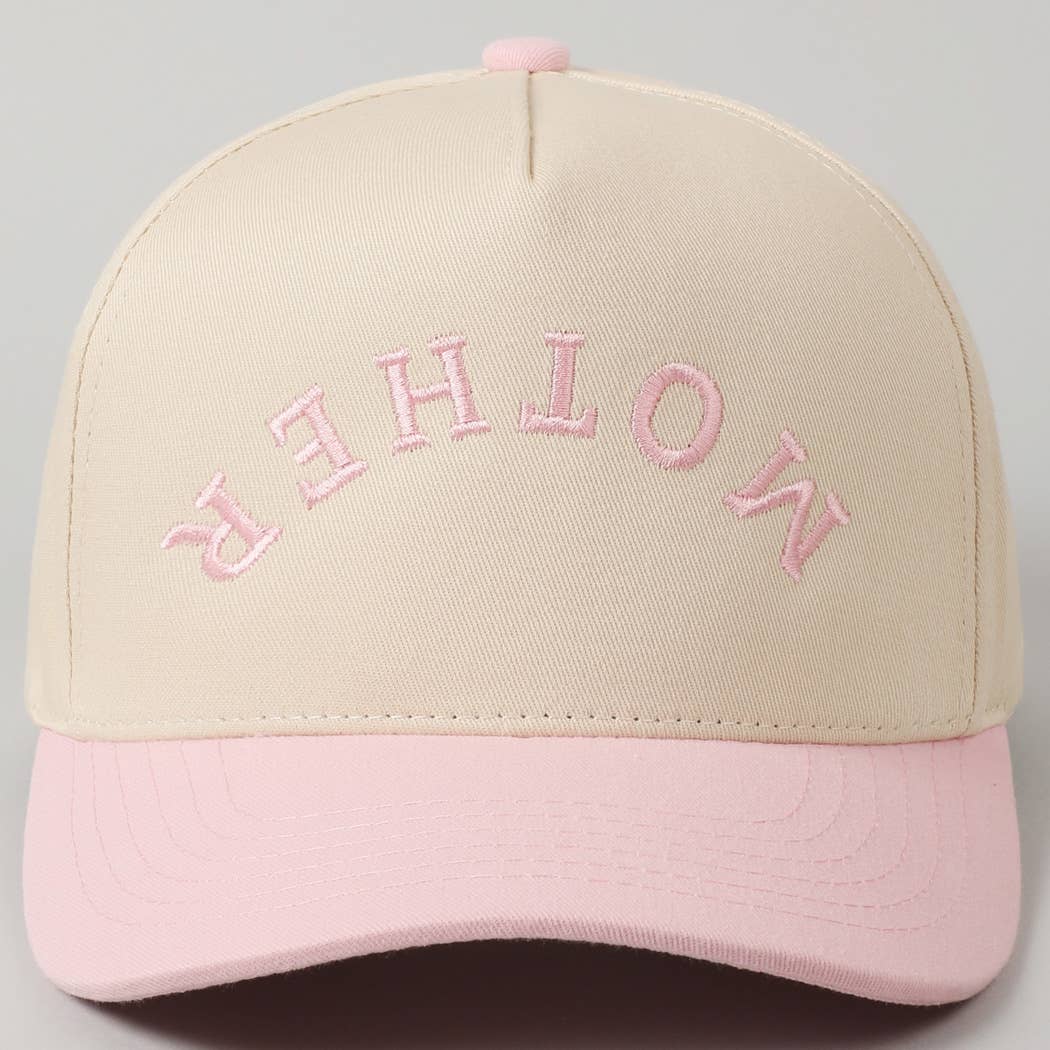 Mother Upside Down Embroidered Trucker Hat
