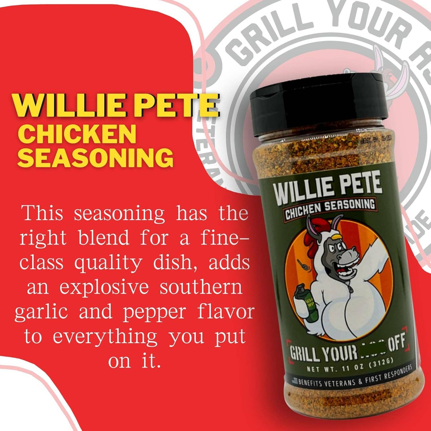 Willie Pete Chicken Seasoning