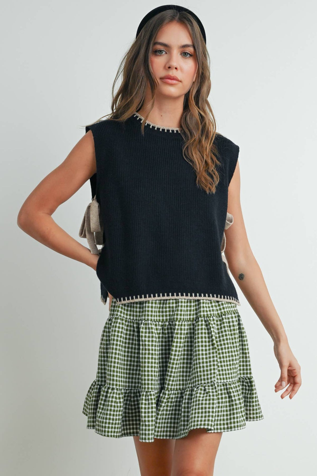 The Jules sleeveless sweater