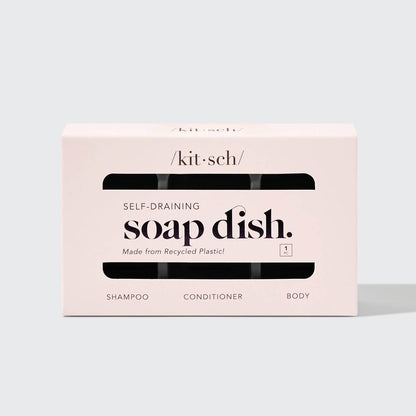 Self-Draining Soap Dish