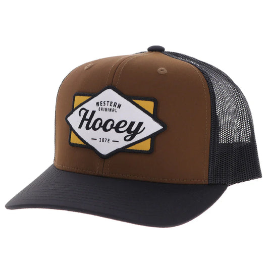 Brown & Black 'Diamond' Cap by Hooey
