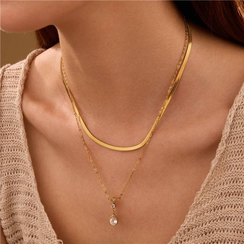 CHARM LAYERED NECKLACE