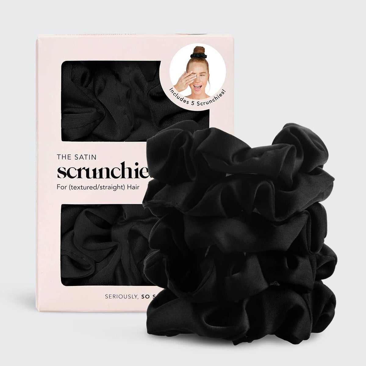 Satin Sleep Scrunchies 5pc