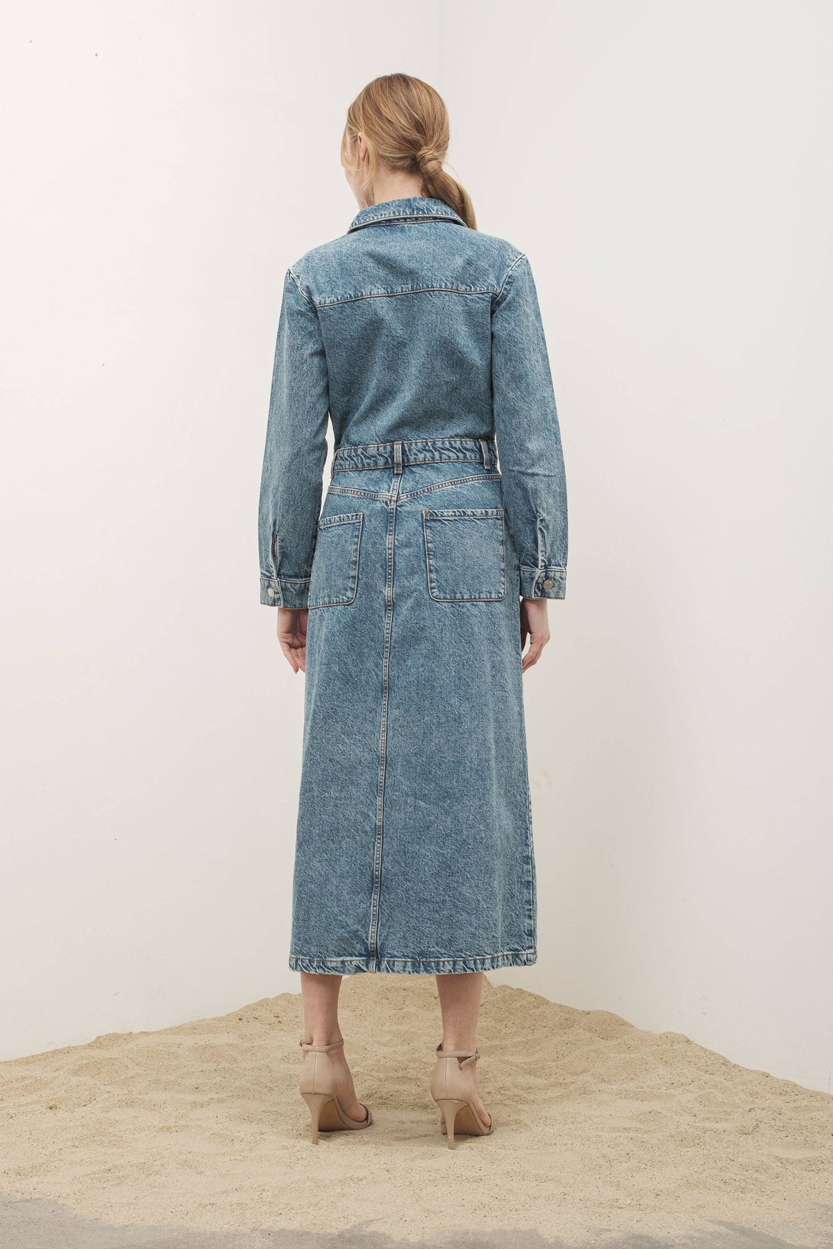 The Kara Denim dress