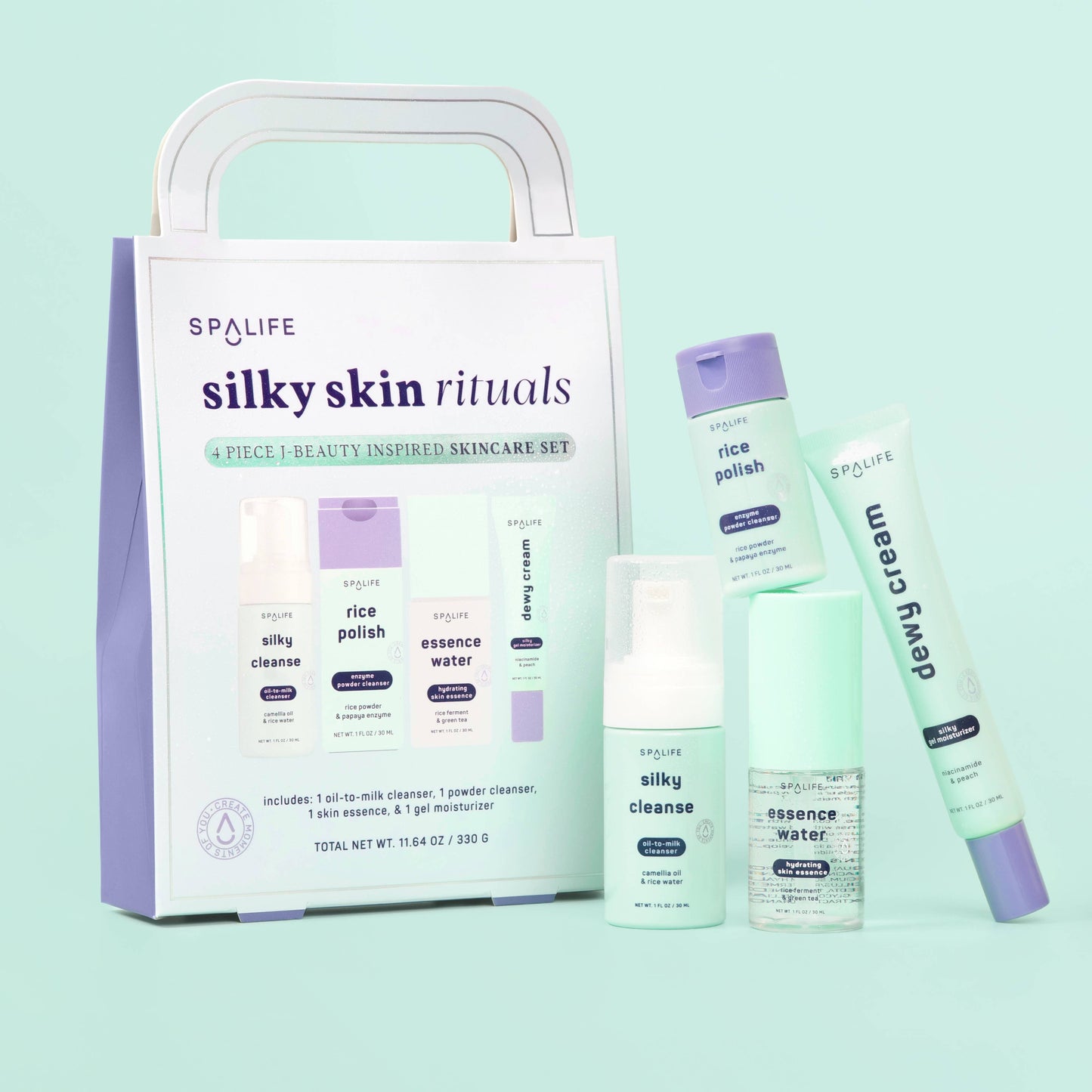 Silky Skin Skincare Gift Set - 4pc