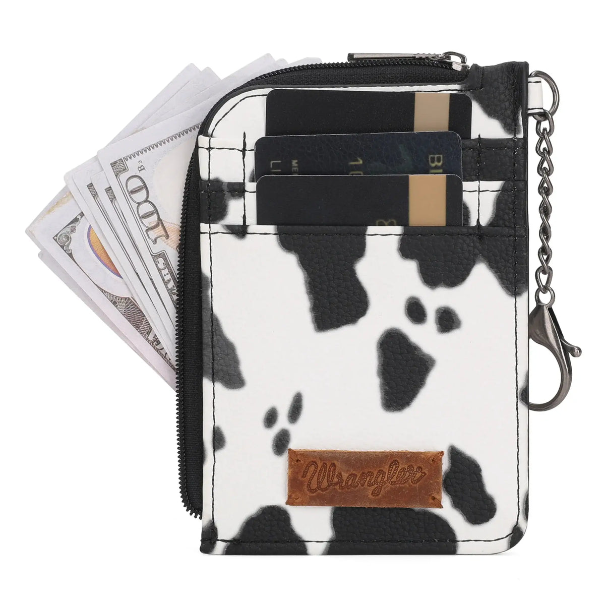 Cow Print Wallet