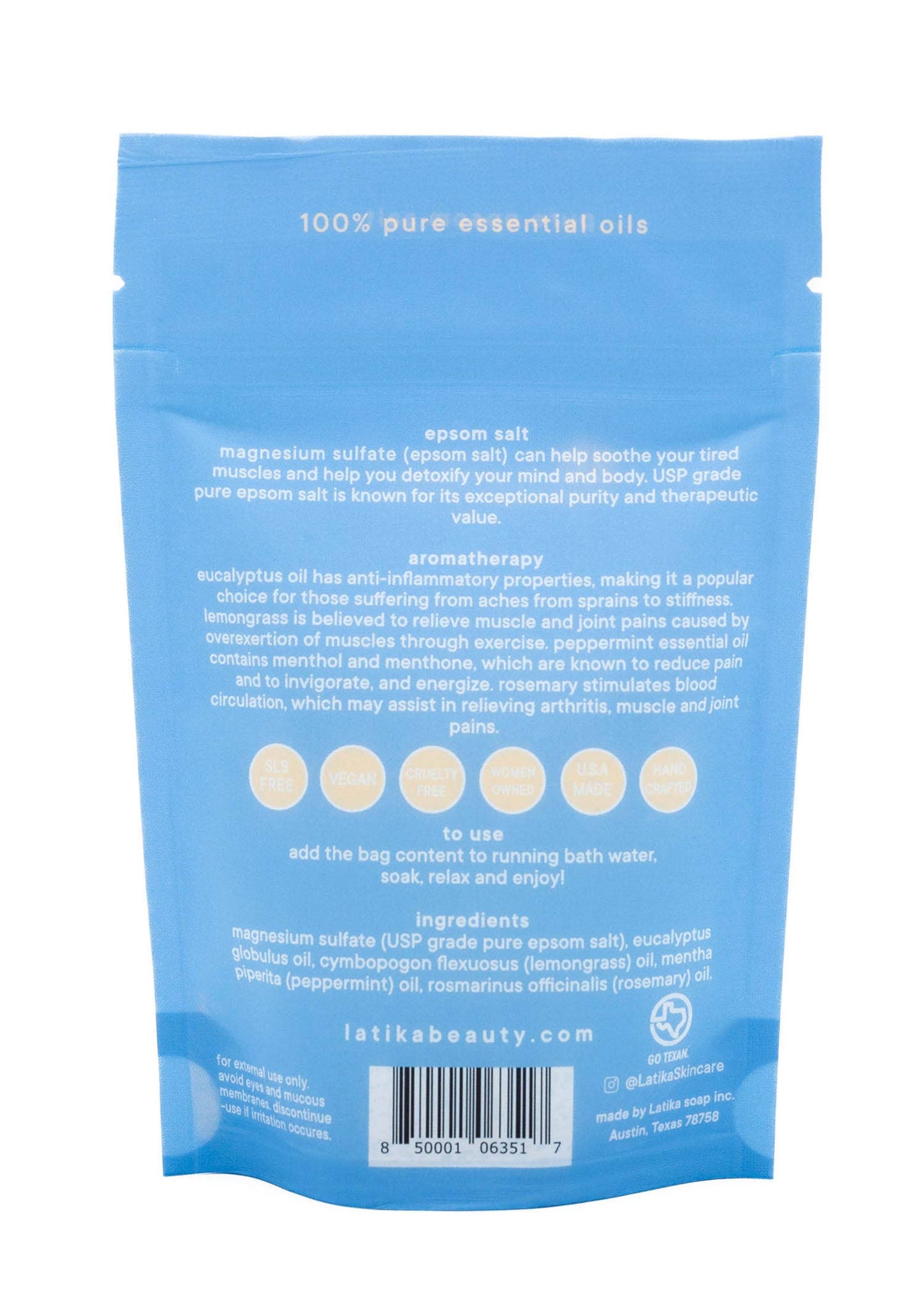 Muscle Epsom Bath Salt